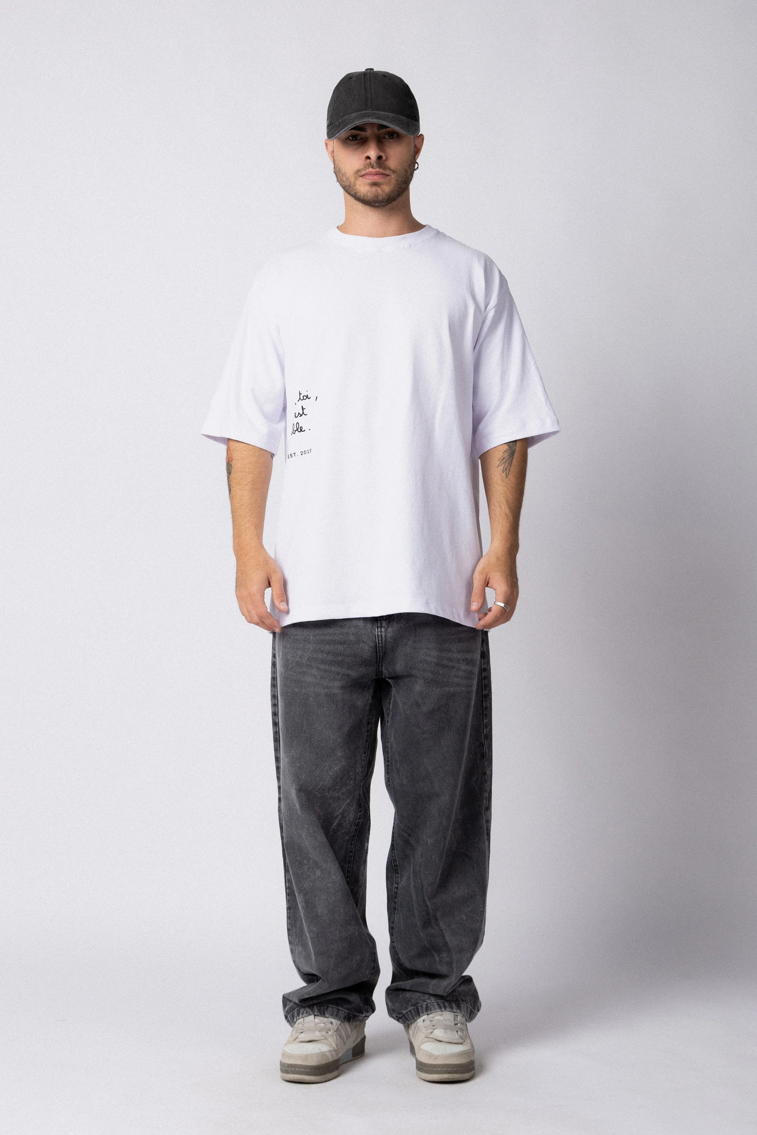 Remera Over Rhy Aime Blanca - Image 4